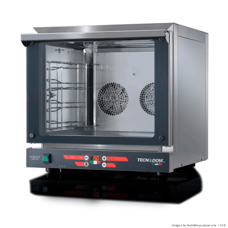 Tecnodom 4x435x350 Tray Digital Convection Oven TDE-4CD