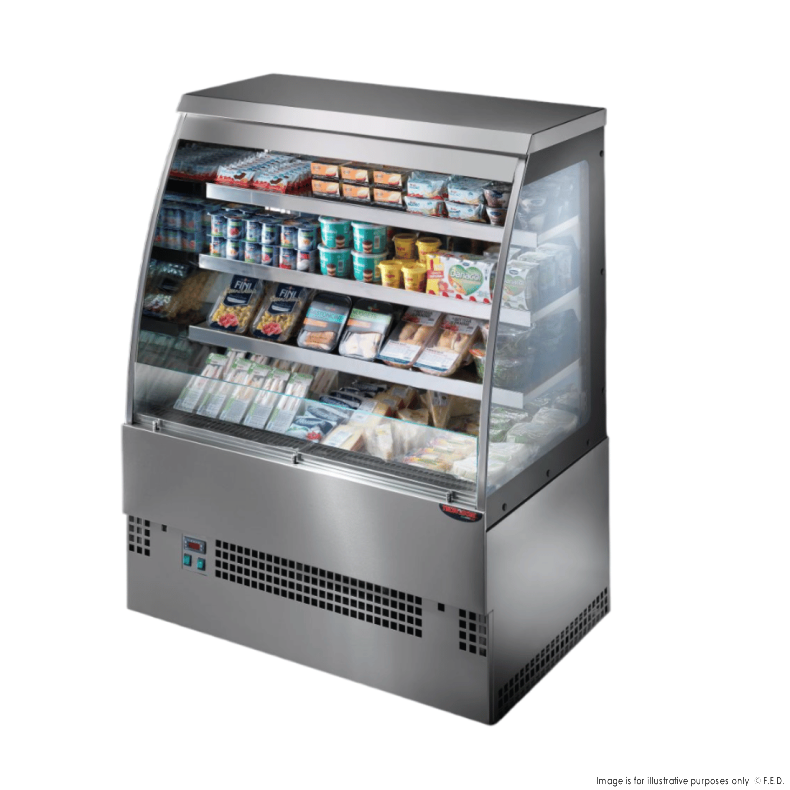 Tecnodom EVO Grab'n Go Self-Serve Curve Display TDEVO-090S