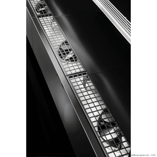 Tecondom Stromboli Supermarket Remote Display with Door TDST90-CA-125BD