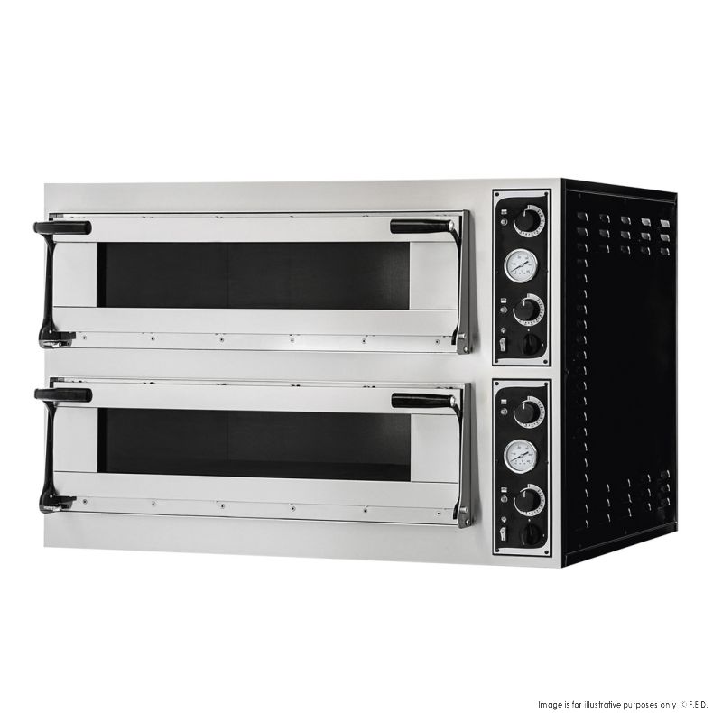 TP-2 Prisma Food Pizza Ovens Double Deck 8 x 40cm