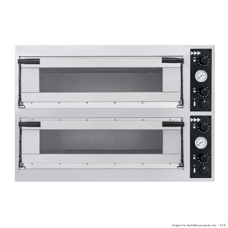 TP-2 Prisma Food Pizza Ovens Double Deck 8 x 40cm