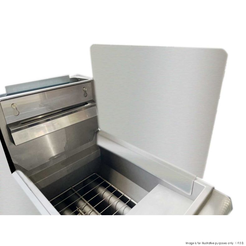 Deep Fryer Side Splash Guard - USG-1 - 520 x 465mm
