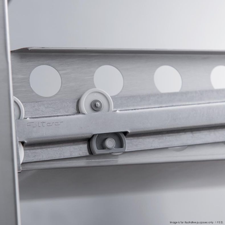 FED-X Six Drawer Compact Workbench Fridge - XGNS1300-6D