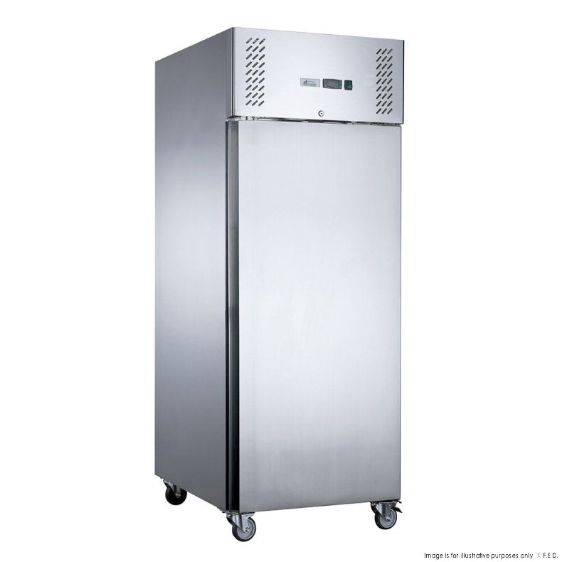 FED-X S/S Single Door Upright Fridge - XURC650SFV