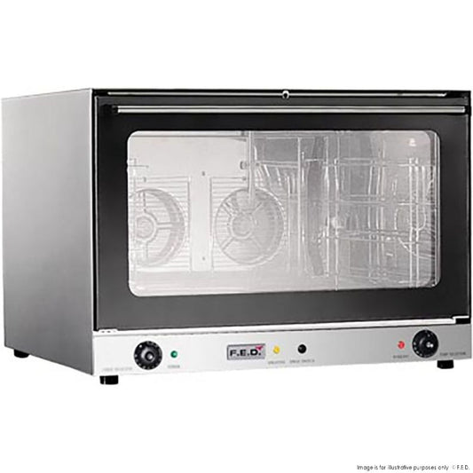 ConvectMax Heavy Duty Stainless Steel Convection Oven w/ Press Button Steam YXD-8A/15E